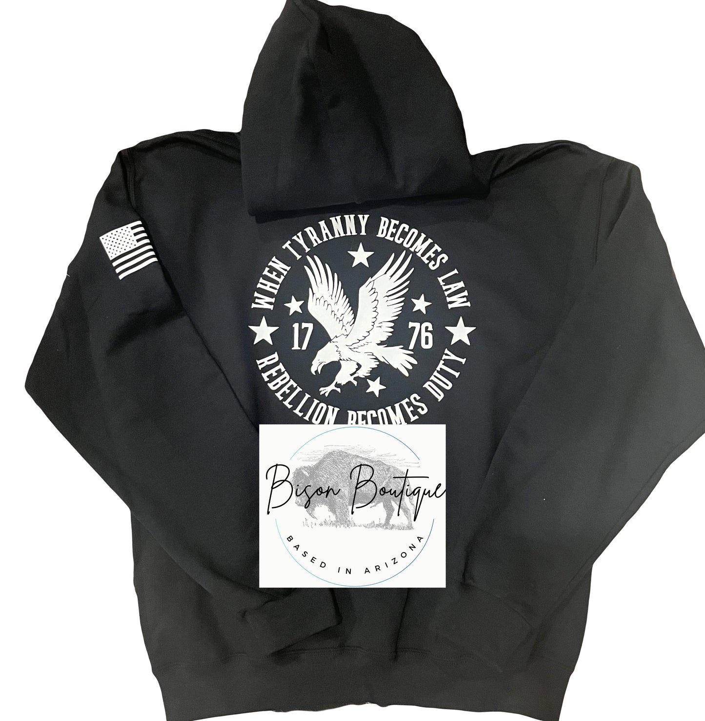 Tyranny Becomes Law Hoodie
