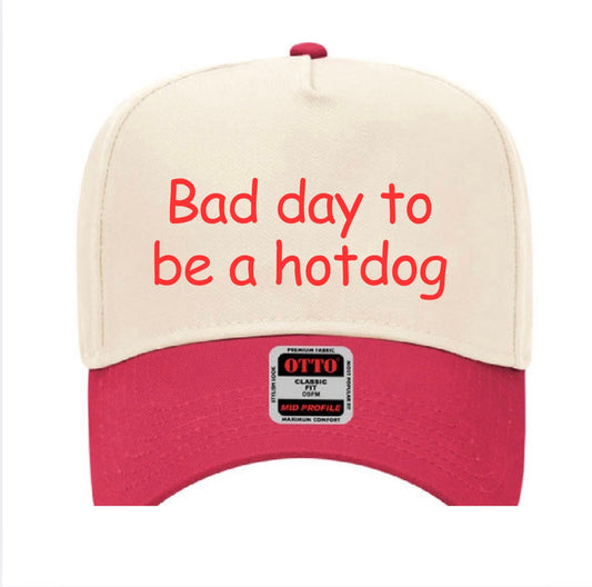 Bad day to be a hotdog Hat 🌭