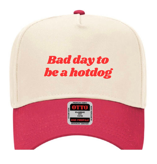 Bad day to be a hotdog Hat 🌭