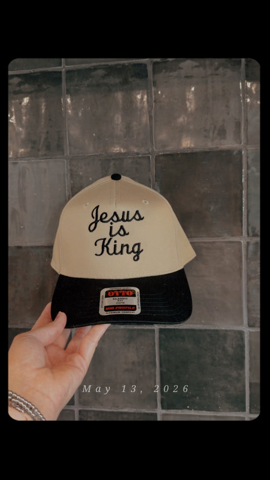 Jesus is King Ball Cap