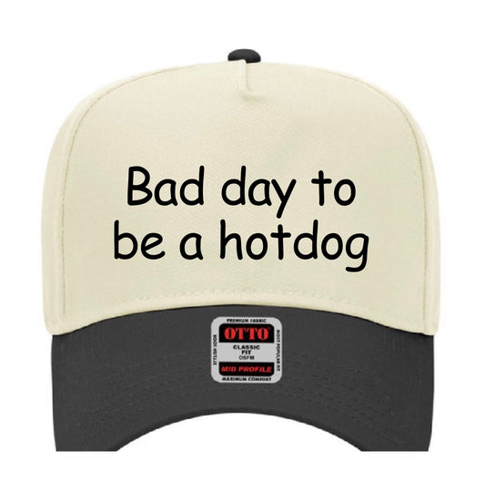 Bad day to be a hotdog Hat 🌭